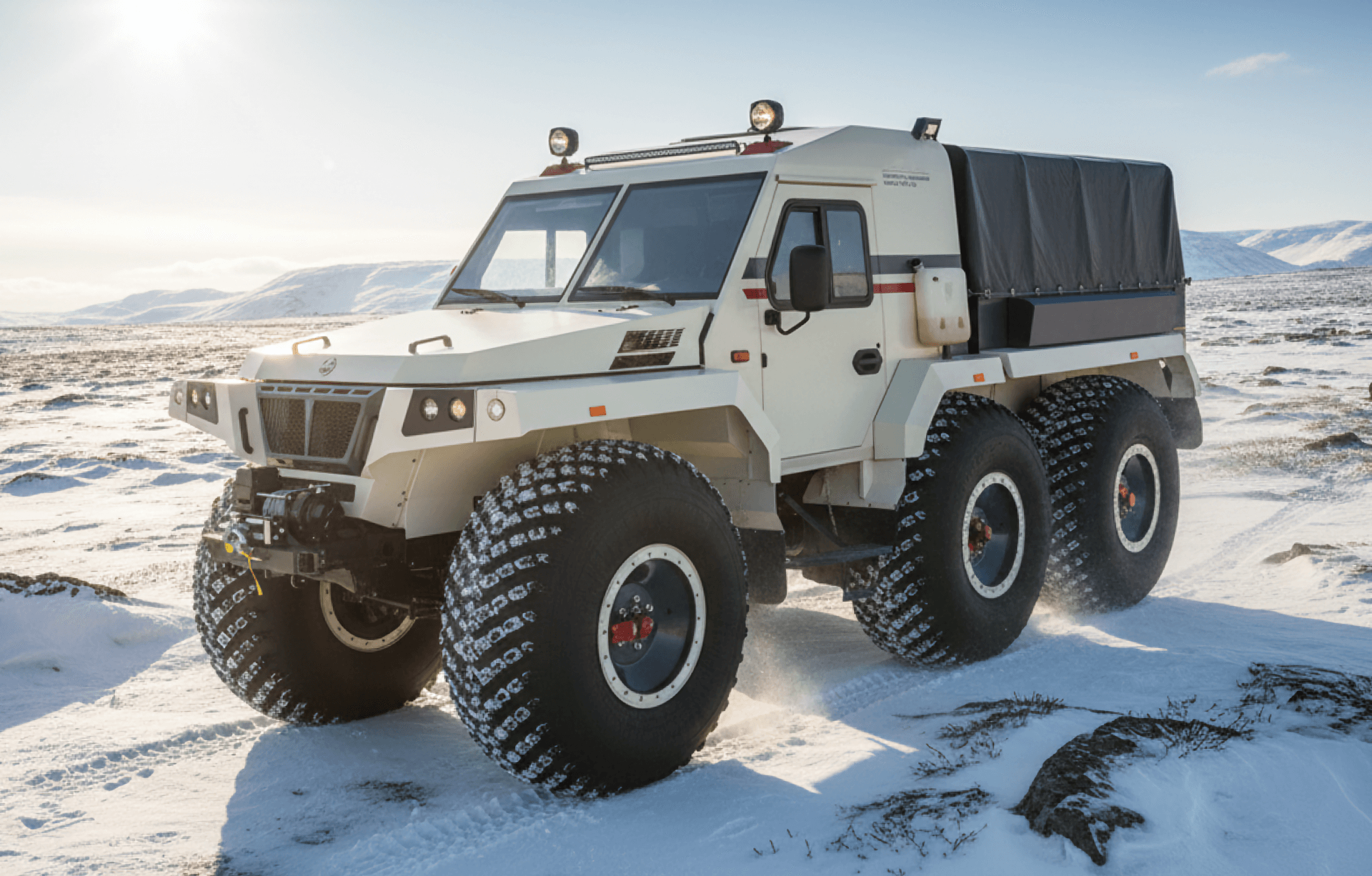 Вездеход ТРЭКОЛ ХАСКИ Пикап